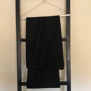 Black pants -wide leg cuffed